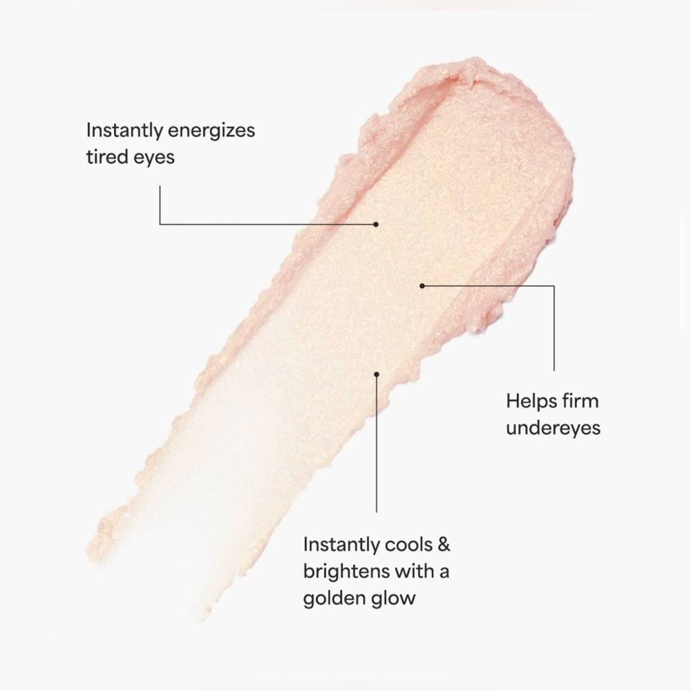 Tula Skincare Gold Glow + Get It Cooling & Brightening Eye Balm NIB MSRP $38 - Picture 3 of 16